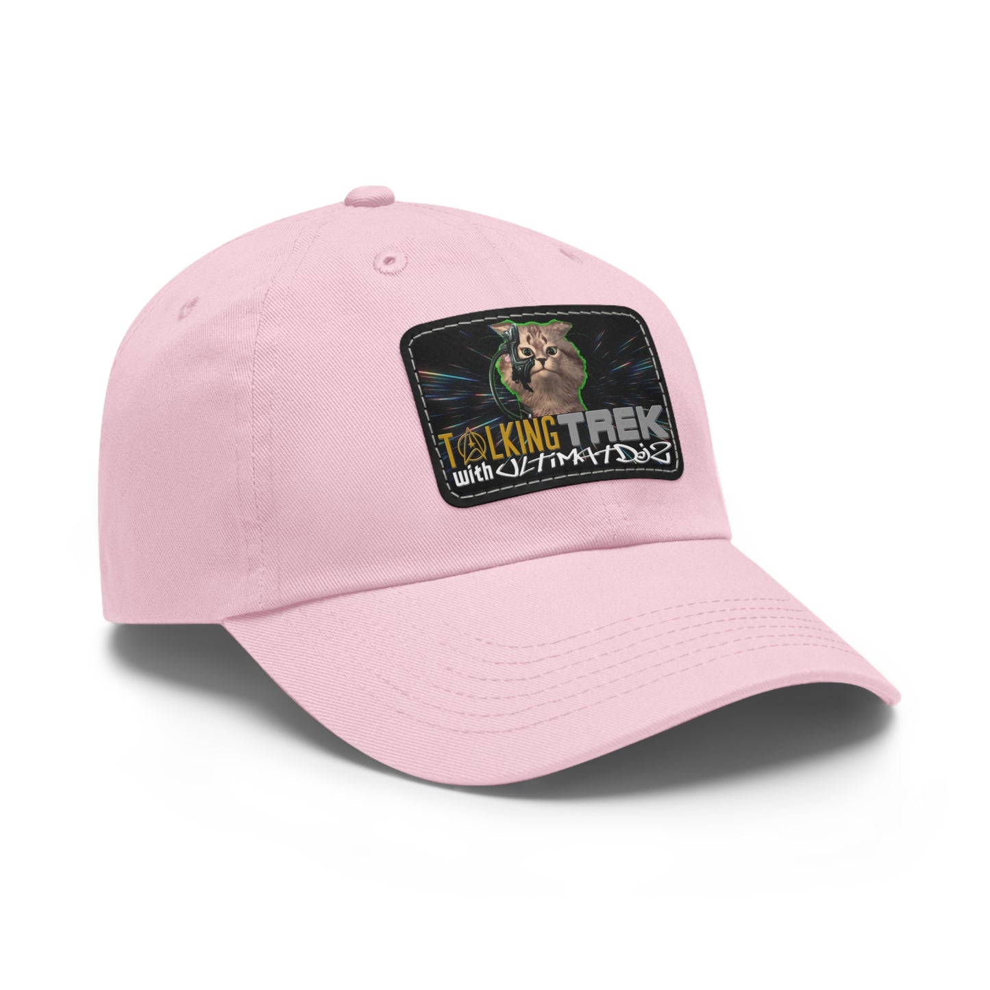 Talking Trek with UltimatDJz Official 2023 Crew Hat with Leather Patch (Rectangle)