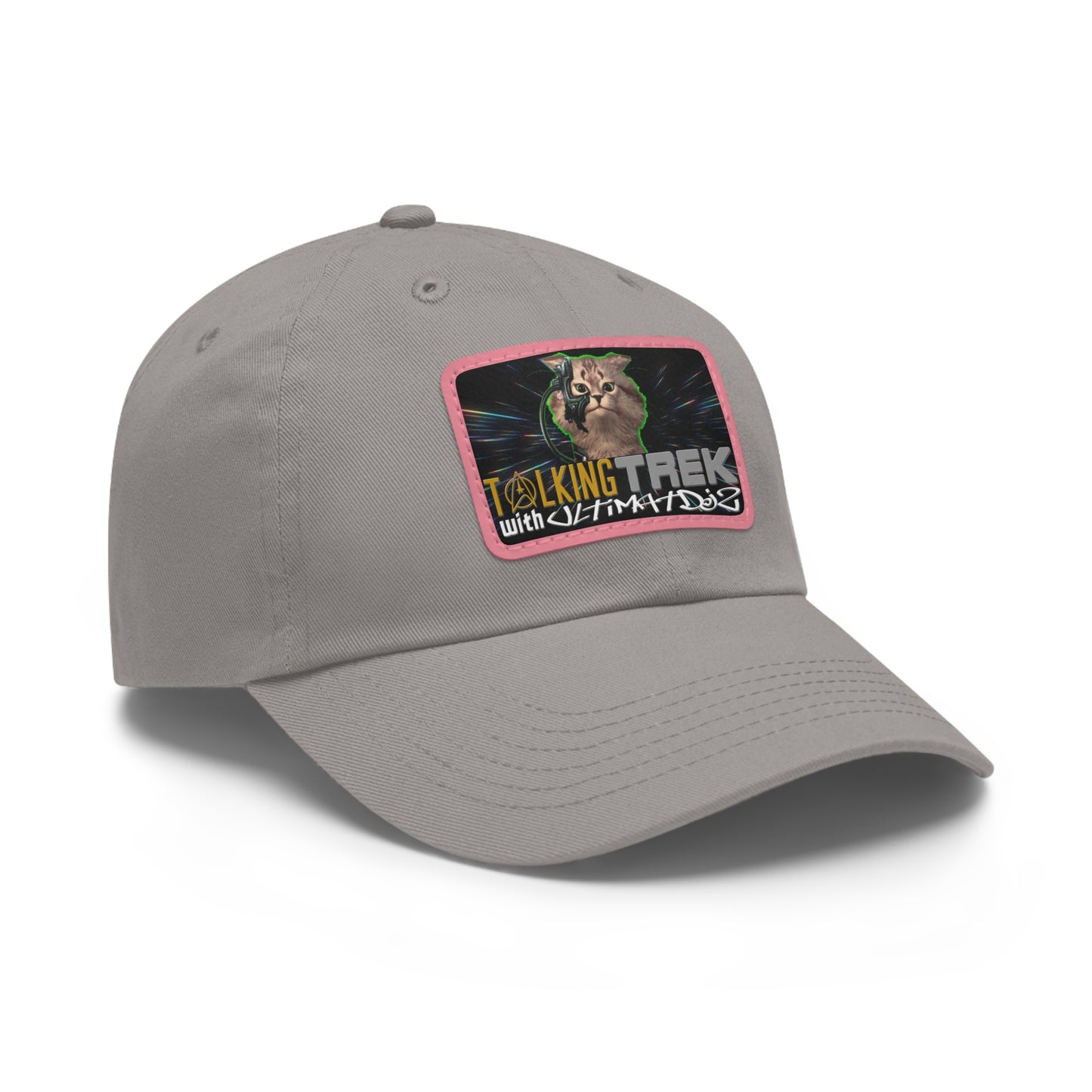 Talking Trek with UltimatDJz Official 2023 Crew Hat with Leather Patch (Rectangle)