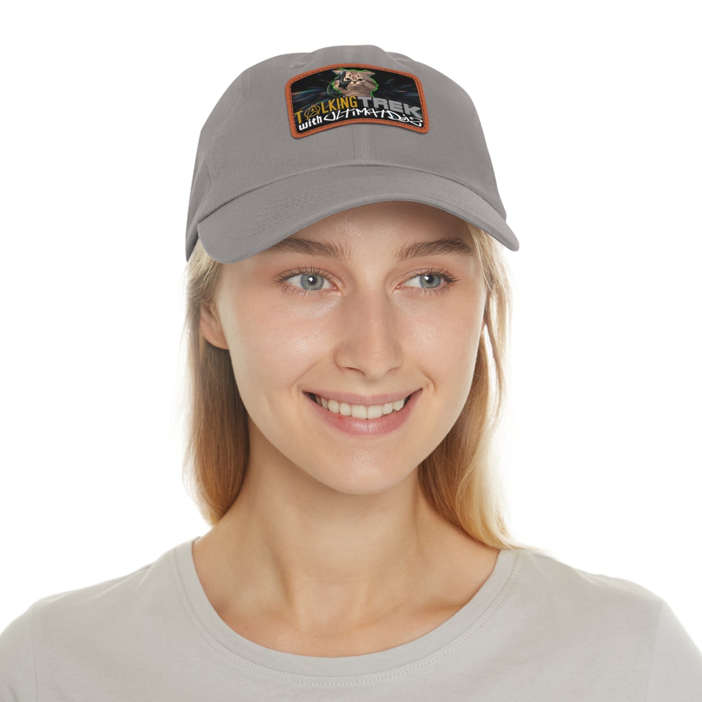 Talking Trek with UltimatDJz Official 2023 Crew Hat with Leather Patch (Rectangle)