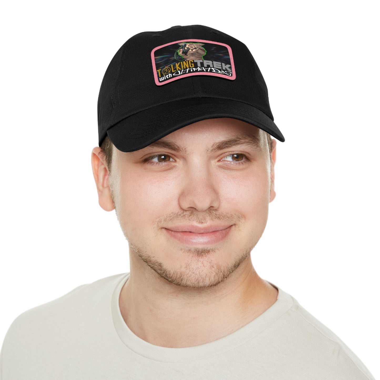 Talking Trek with UltimatDJz Official 2023 Crew Hat with Leather Patch (Rectangle)