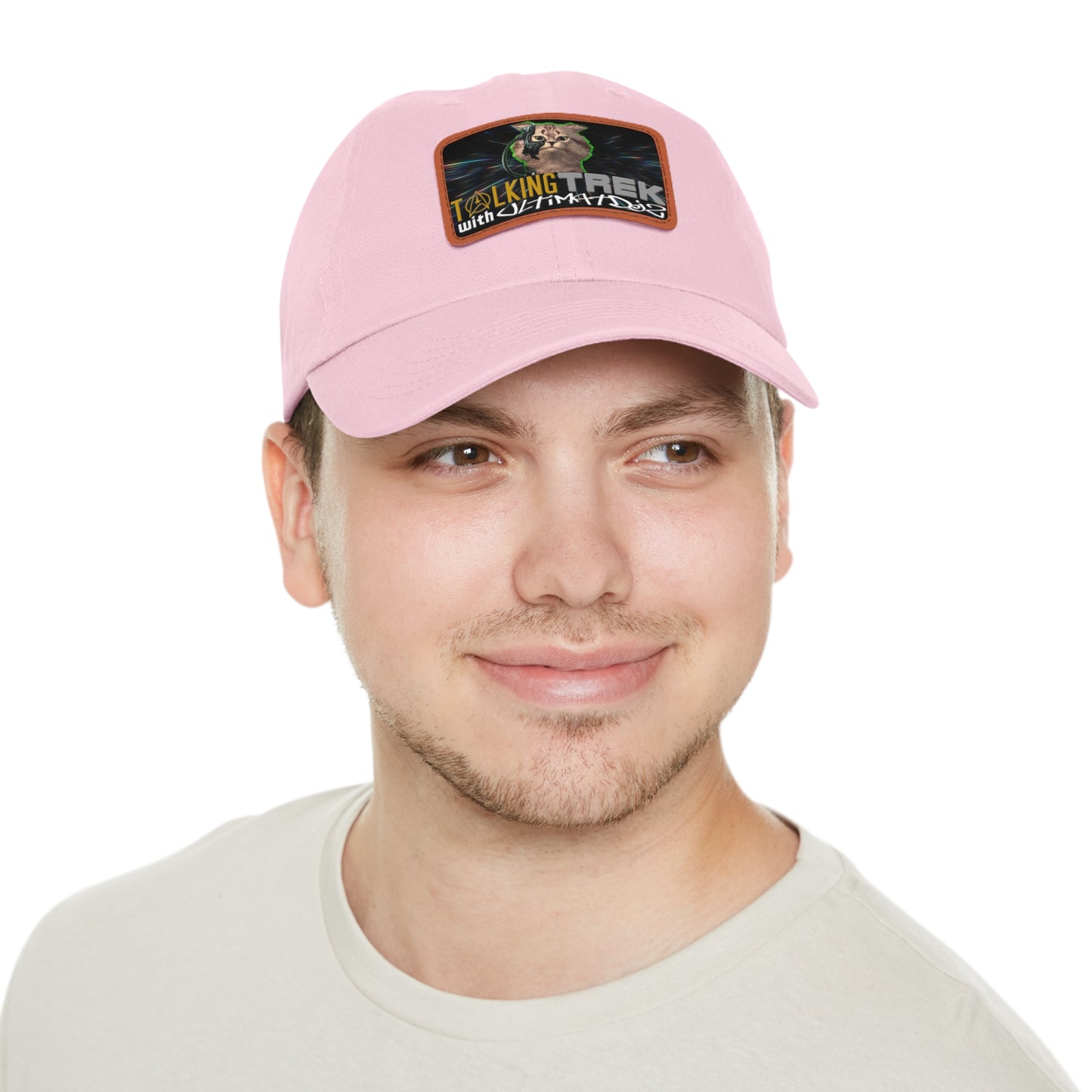 Talking Trek with UltimatDJz Official 2023 Crew Hat with Leather Patch (Rectangle)
