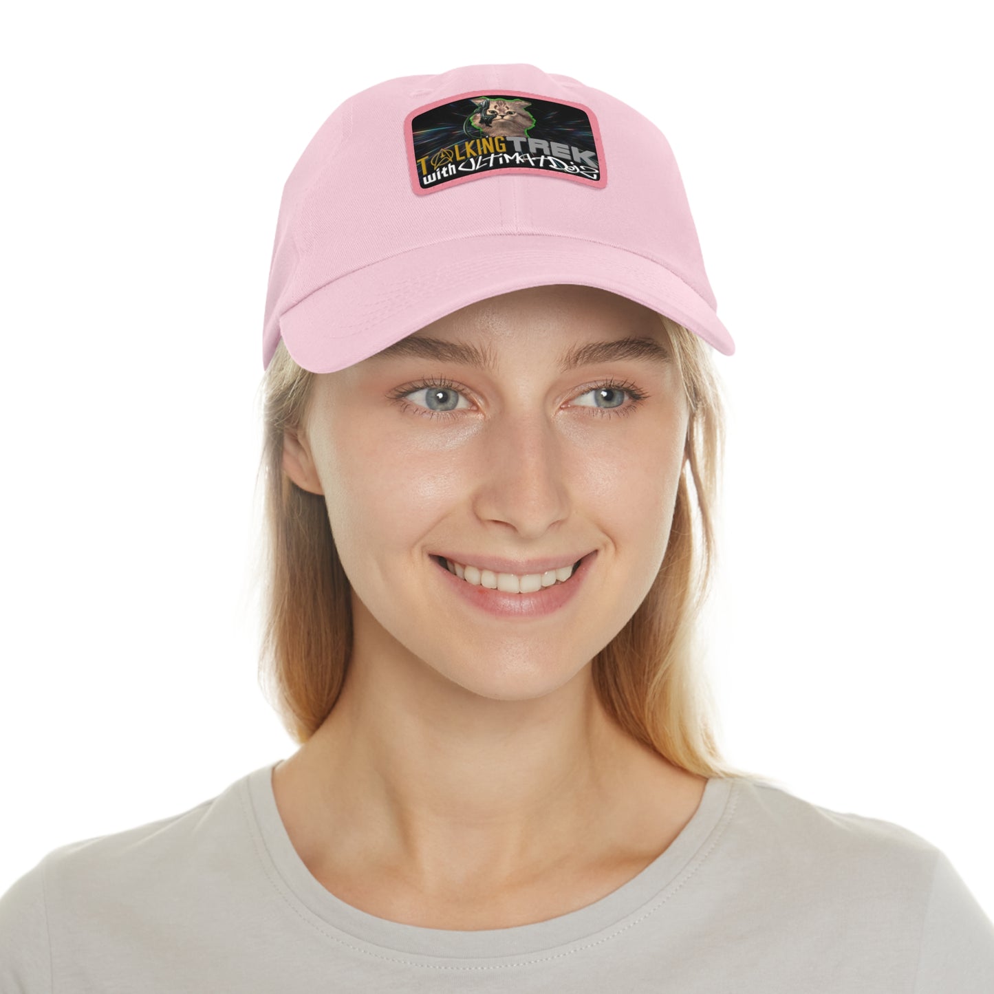 Talking Trek with UltimatDJz Official 2023 Crew Hat with Leather Patch (Rectangle)