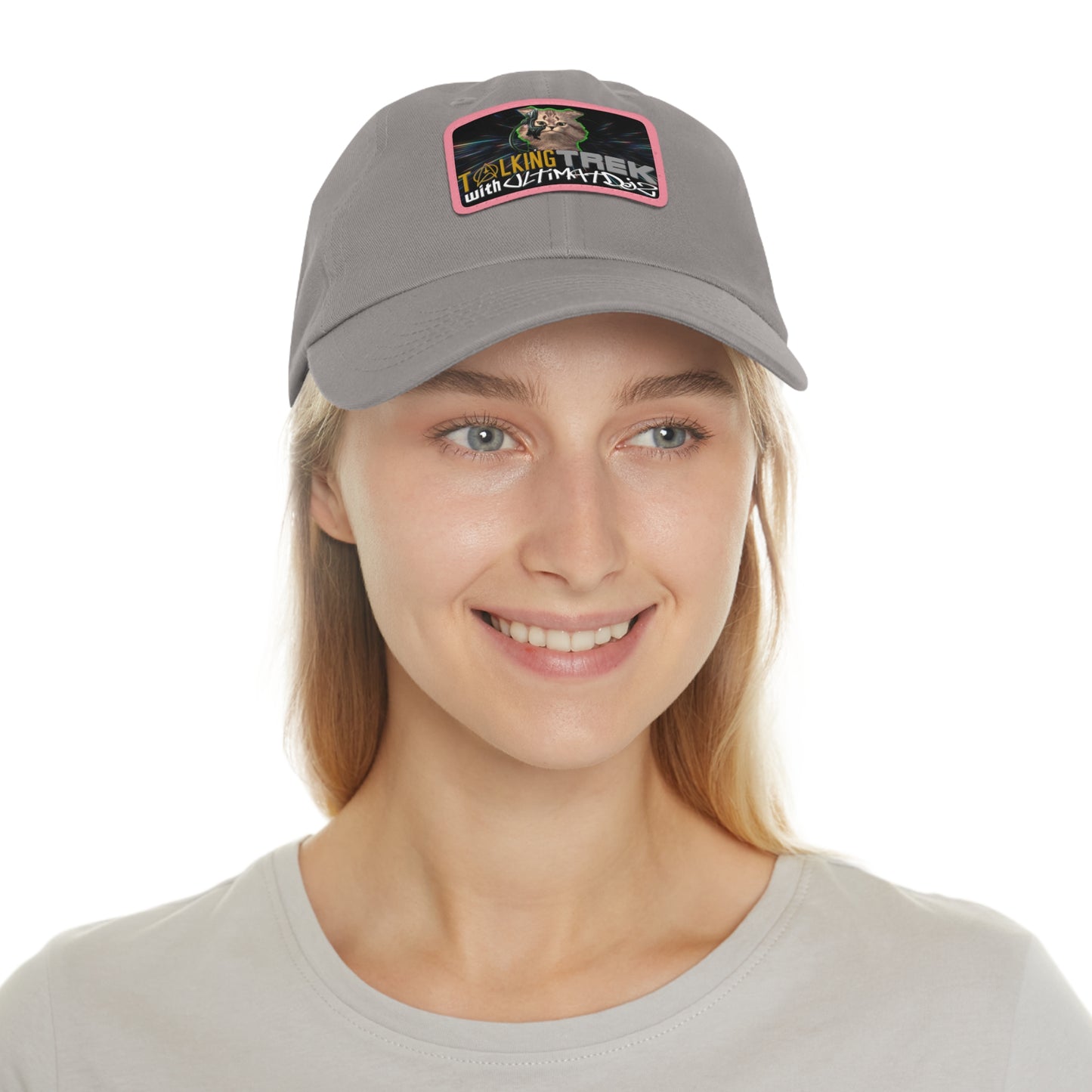 Talking Trek with UltimatDJz Official 2023 Crew Hat with Leather Patch (Rectangle)
