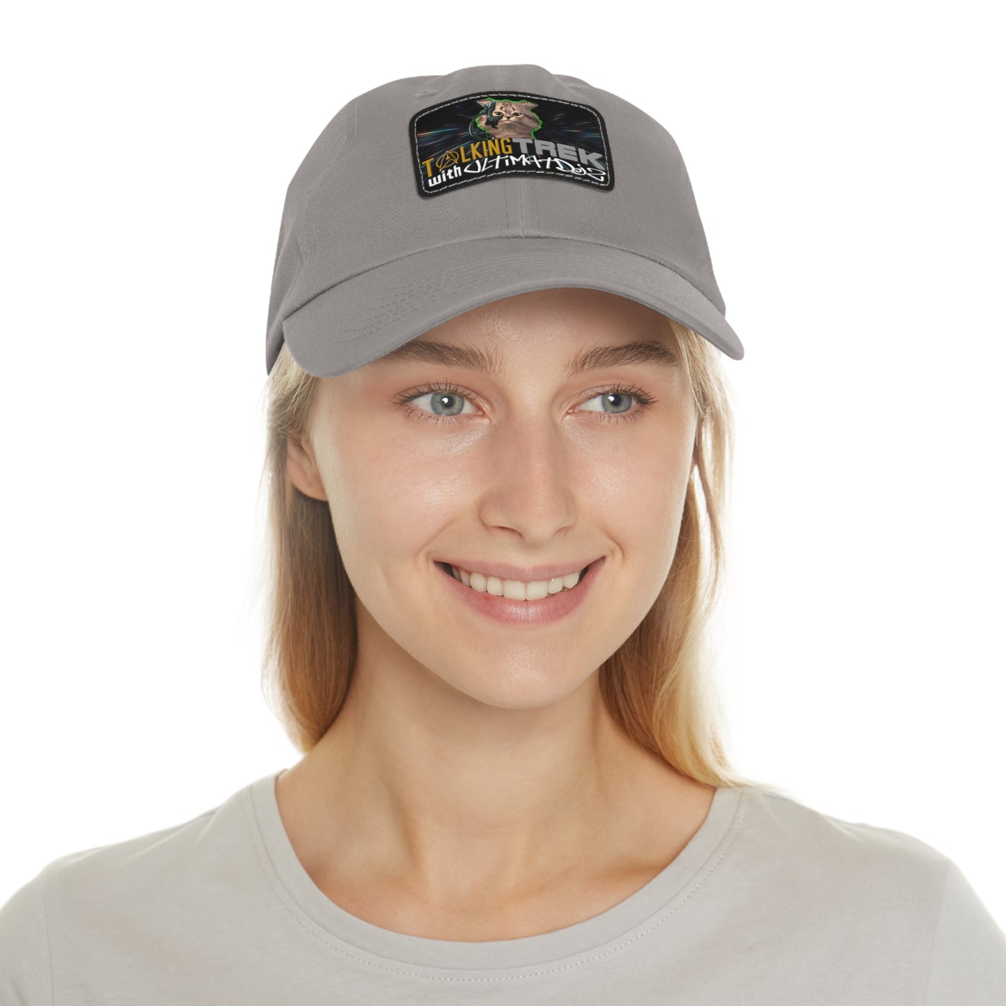 Talking Trek with UltimatDJz Official 2023 Crew Hat with Leather Patch (Rectangle)