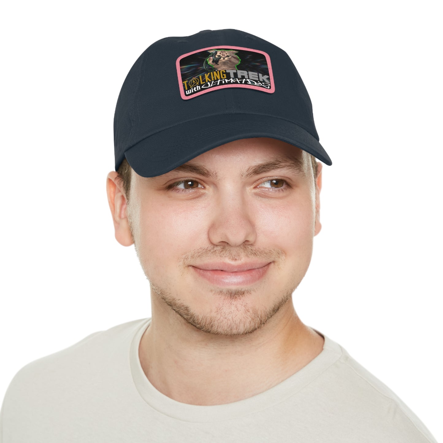 Talking Trek with UltimatDJz Official 2023 Crew Hat with Leather Patch (Rectangle)