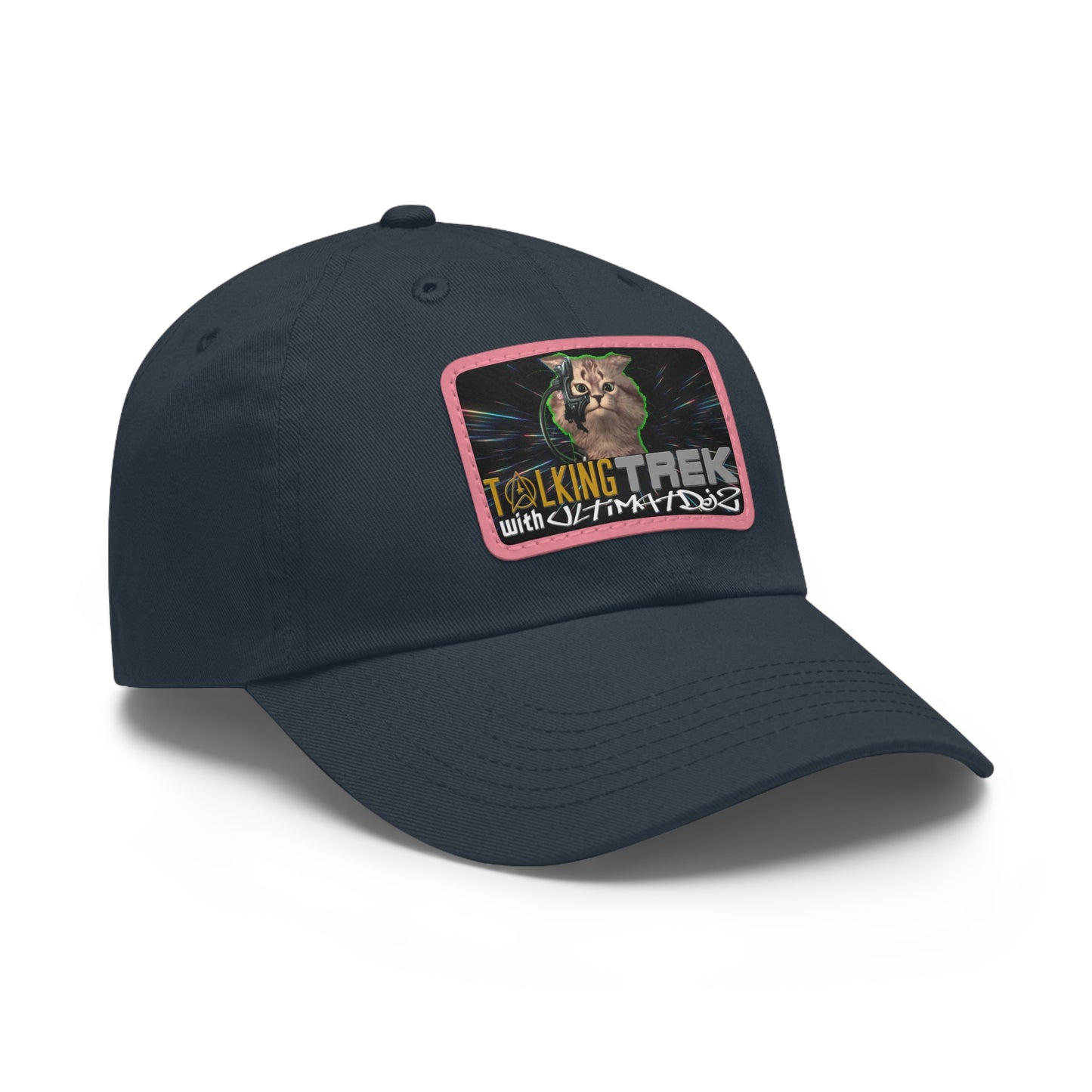 Talking Trek with UltimatDJz Official 2023 Crew Hat with Leather Patch (Rectangle)