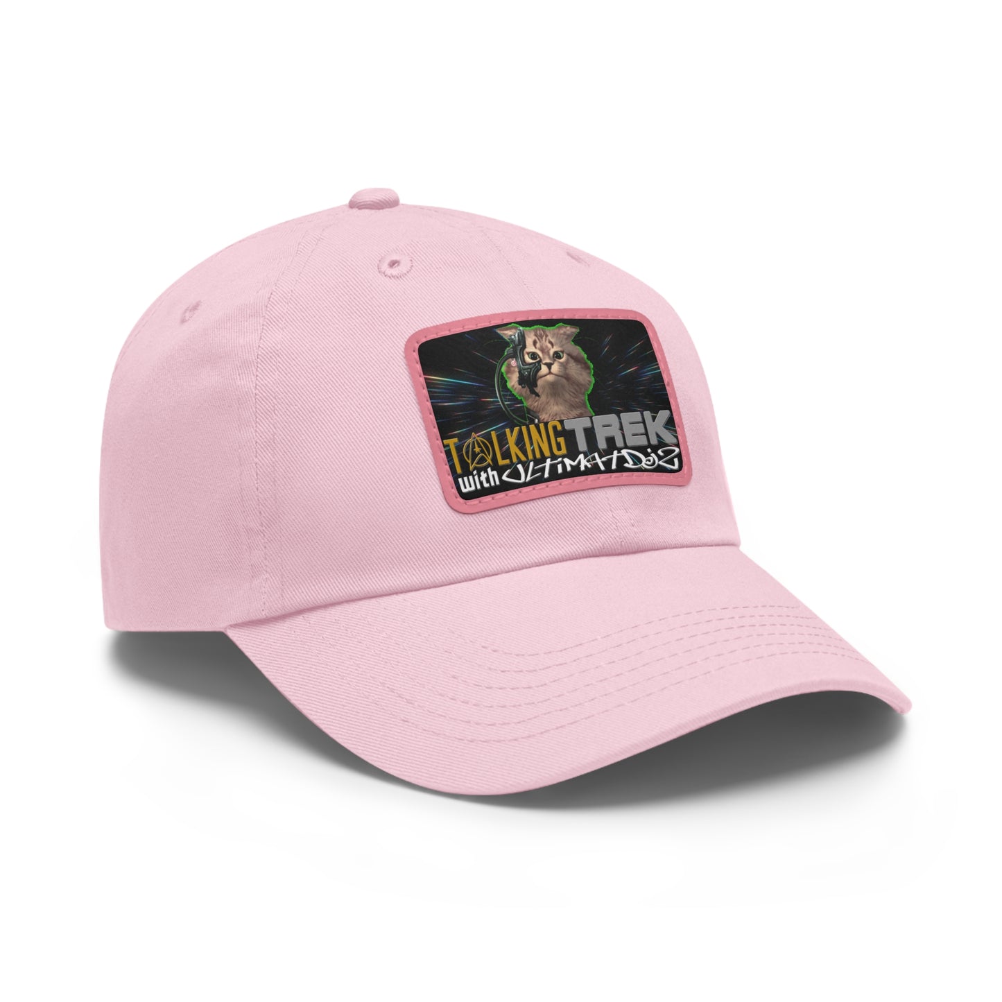 Talking Trek with UltimatDJz Official 2023 Crew Hat with Leather Patch (Rectangle)