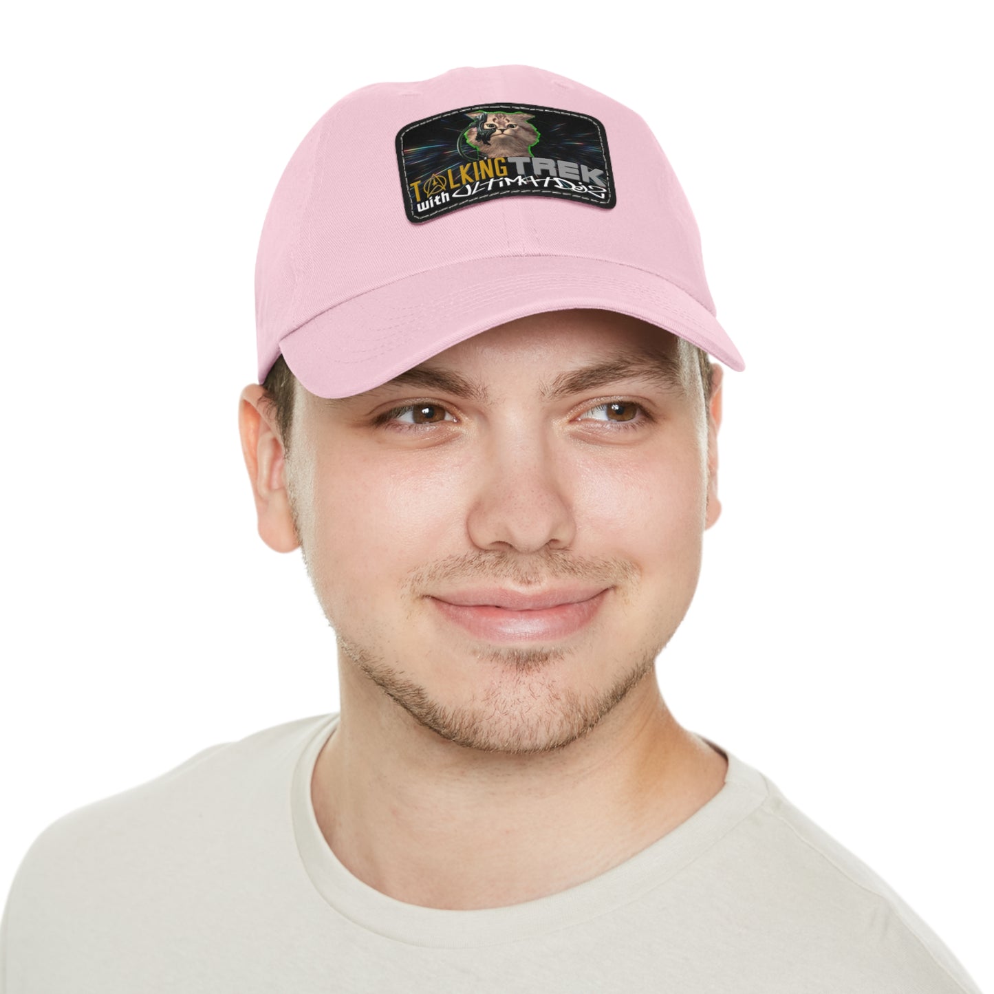 Talking Trek with UltimatDJz Official 2023 Crew Hat with Leather Patch (Rectangle)