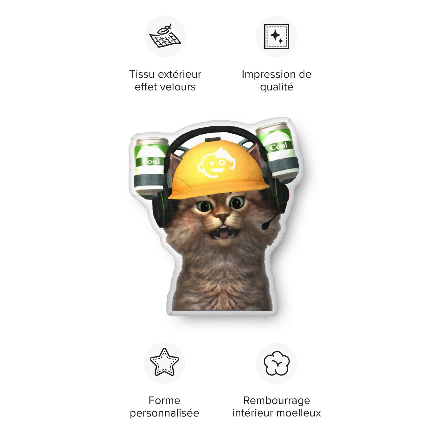 UltimatDJz Custom Cat Pillow
